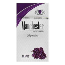 Сигареты Manchester Grapes Superslims