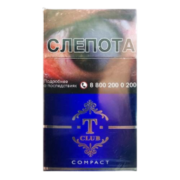 Сигареты T-Club Blue Compact