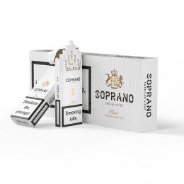 Сигареты Soprano Special White Slim