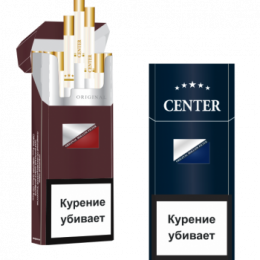 Сигареты Center Super Slim Blue