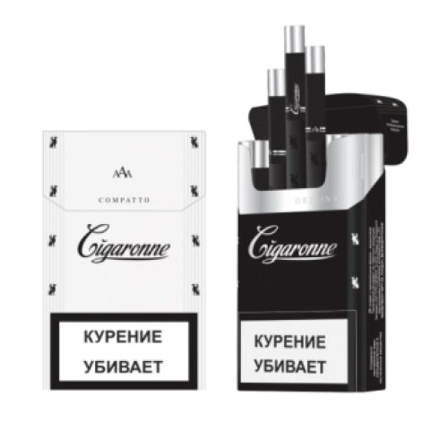 Сигареты Cigaronne Compatto Black
