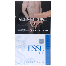 Сигареты ESSE Blue Super Slim