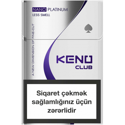 Сигареты Keno Club Nano Platinum