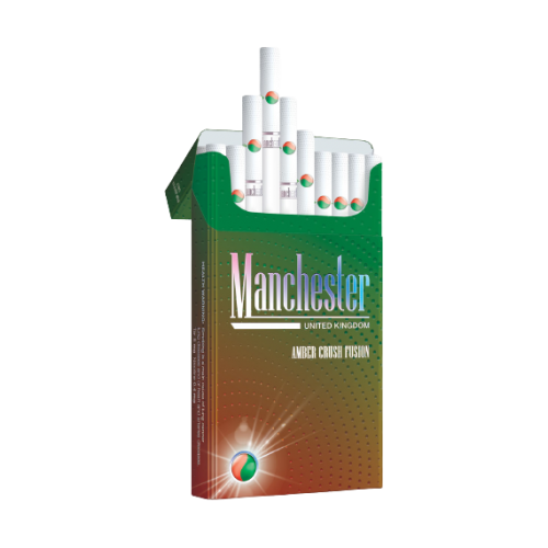 Сигареты Manchester Amber Crush Superslims