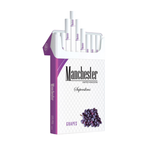 Сигареты Manchester Grape Superslims