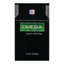 Сигареты Omega Black Menthol Nano