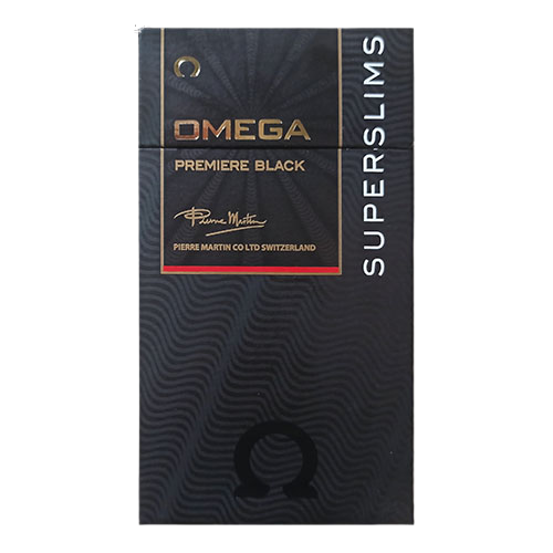 Сигареты Omega Premier Black Superslims